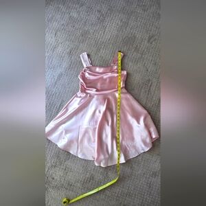 NWOT Sara SaraTruly Me Shimmer Pink Dress Girls Size 12